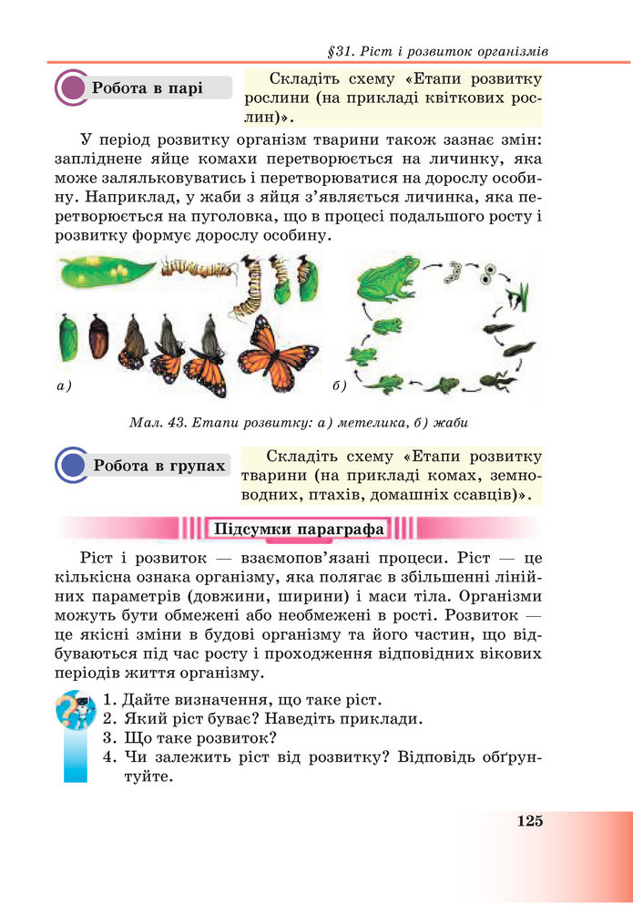Підручник Пізнаємо природу 6 клас Мідак (2023)