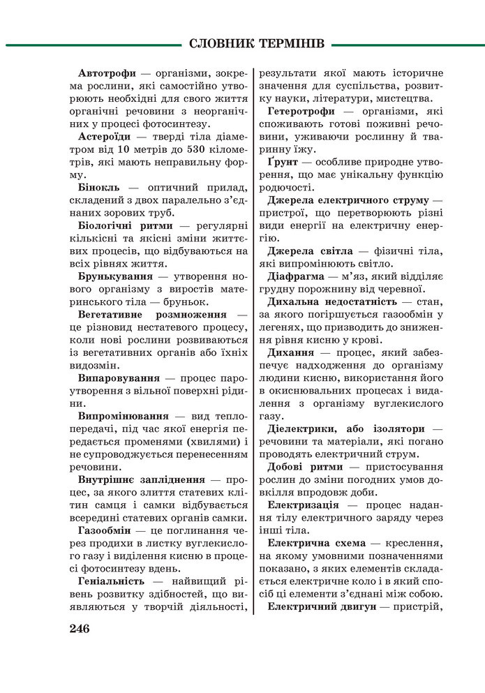 Підручник Пізнаємо природу 6 клас Мідак (2023)