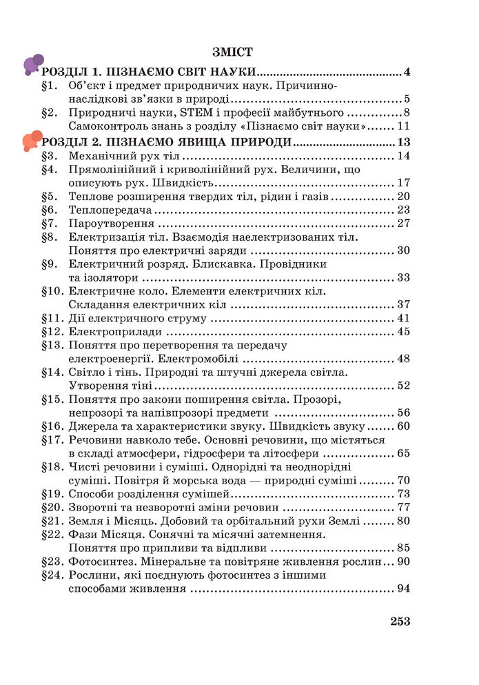 Підручник Пізнаємо природу 6 клас Мідак (2023)
