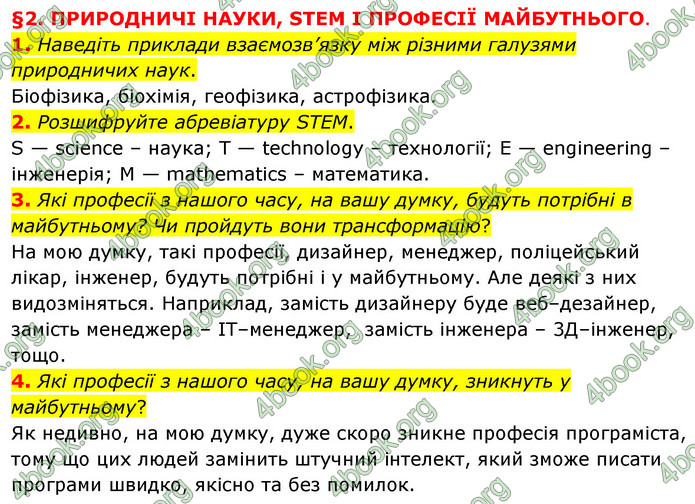 ГДЗ Пізнаємо природу 6 клас Мідак