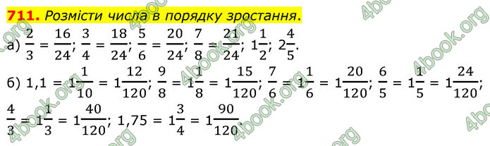 ГДЗ Математика 6 клас Бевз (1 та 2 частина)