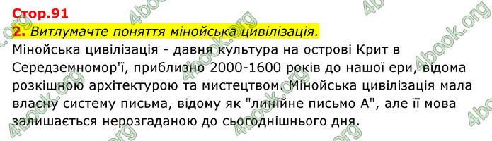 ГДЗ Історія України 6 клас Бандровський (2023)