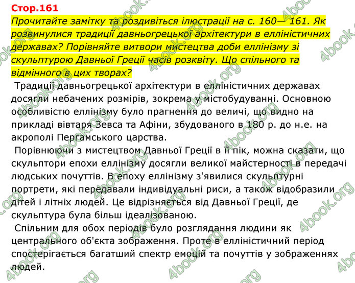 ГДЗ Історія України 6 клас Бандровський (2023)