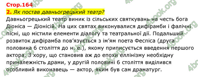 ГДЗ Історія України 6 клас Бандровський (2023)