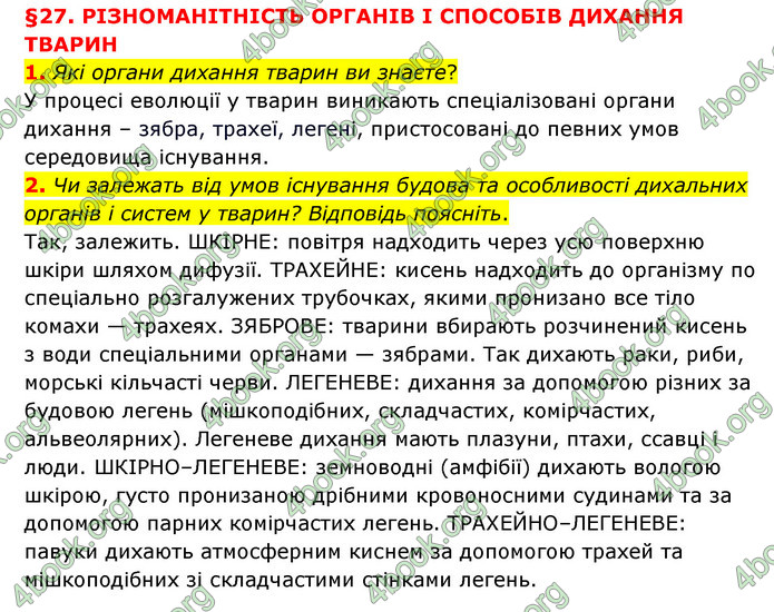 ГДЗ Пізнаємо природу 6 клас Мідак