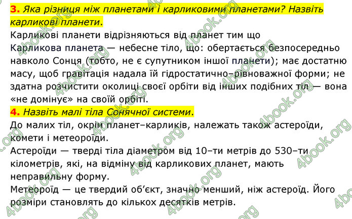 ГДЗ Пізнаємо природу 6 клас Мідак