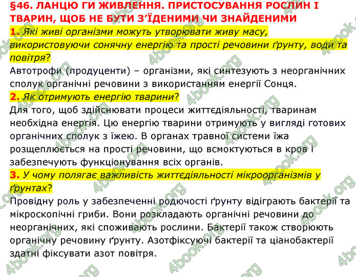 ГДЗ Пізнаємо природу 6 клас Мідак