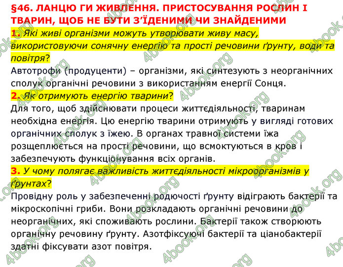 ГДЗ Пізнаємо природу 6 клас Мідак