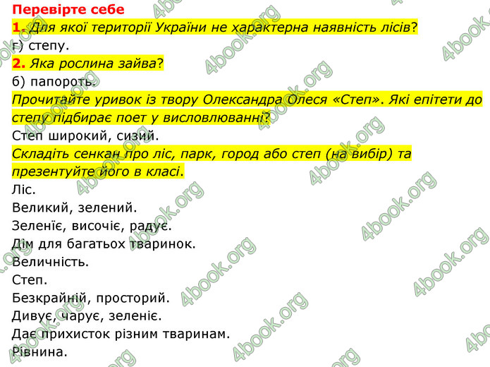 ГДЗ Пізнаємо природу 6 клас Мідак