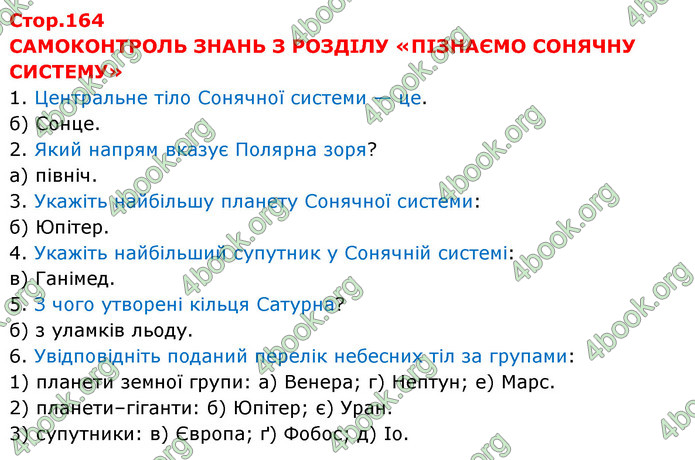 ГДЗ Пізнаємо природу 6 клас Мідак