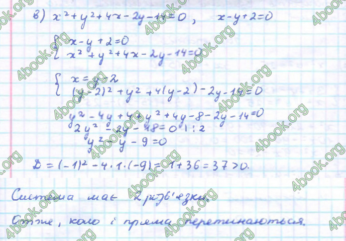 ГДЗ Геометрія 9 клас Бевз