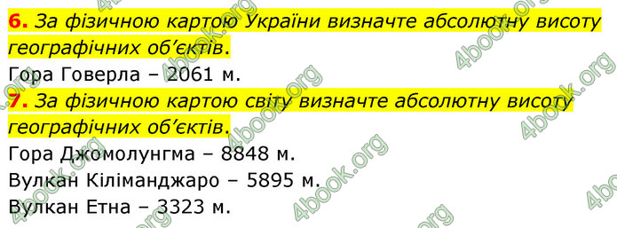 Зошит практични Географія 6 клас Стадник. ГДЗ