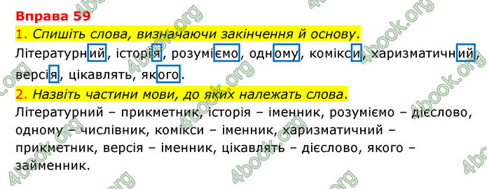 ГДЗ Українська мова 6 клас Літвінова