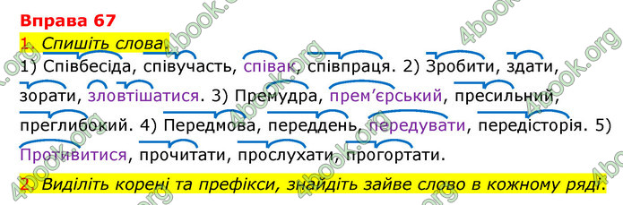 ГДЗ Українська мова 6 клас Літвінова