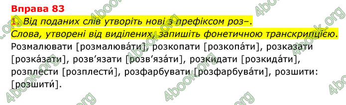 ГДЗ Українська мова 6 клас Літвінова