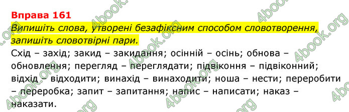 ГДЗ Українська мова 6 клас Літвінова