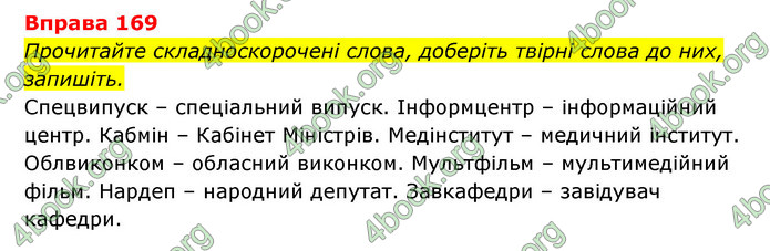 ГДЗ Українська мова 6 клас Літвінова