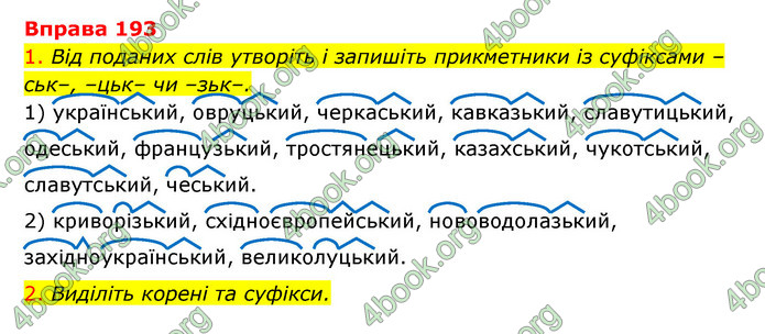 ГДЗ Українська мова 6 клас Літвінова