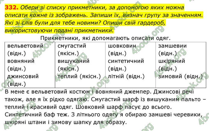 ГДЗ Українська мова 6 клас Онатій