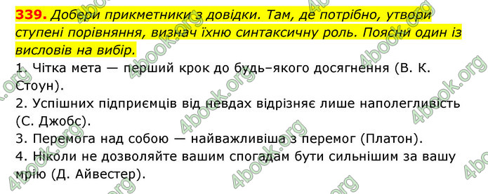 ГДЗ Українська мова 6 клас Онатій