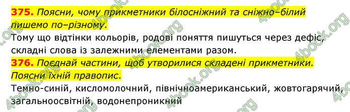 ГДЗ Українська мова 6 клас Онатій