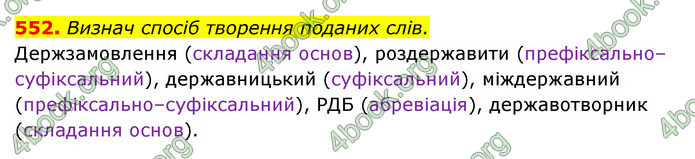 ГДЗ Українська мова 6 клас Онатій