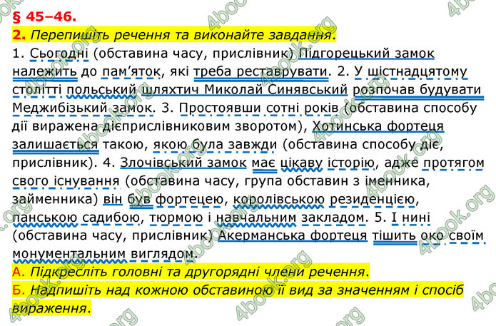 ГДЗ Українська мова 8 клас Авраменко 2021 (Погл.)