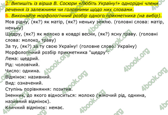 ГДЗ Українська мова 8 клас Авраменко 2021 (Погл.)