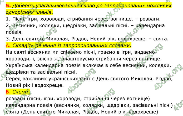 ГДЗ Українська мова 8 клас Авраменко 2021 (Погл.)