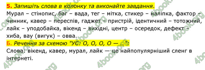 ГДЗ Українська мова 8 клас Авраменко 2021 (Погл.)