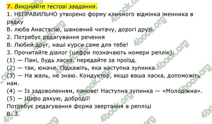 ГДЗ Українська мова 8 клас Авраменко 2021 (Погл.)