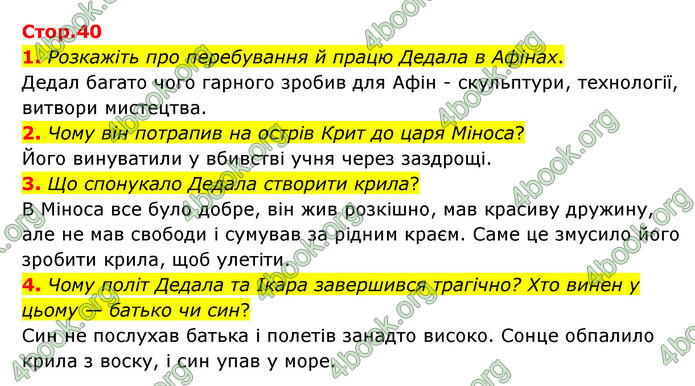 ГДЗ Зарубіжна література 6 клас Ніколенко
