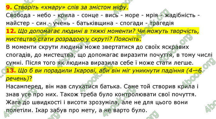 ГДЗ Зарубіжна література 6 клас Ніколенко