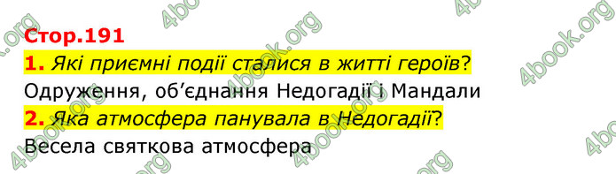 ГДЗ Зарубіжна література 6 клас Ніколенко