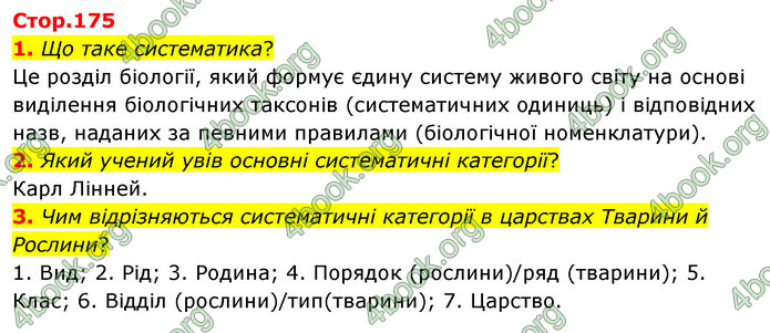 Біологія 9 клас Задорожний 2017. ГДЗ