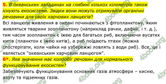 Біологія 9 клас Задорожний 2017. ГДЗ