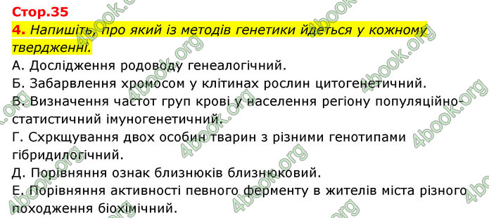 Відповіді Зошит Біологія 9 клас Задорожний 2020. ГДЗ