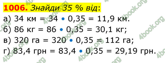 ГДЗ Математика 6 клас Бевз (1 та 2 частина)