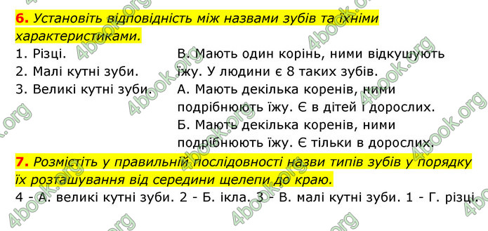 ГДЗ Зошит Біологія 8 клас Задорожний 2021