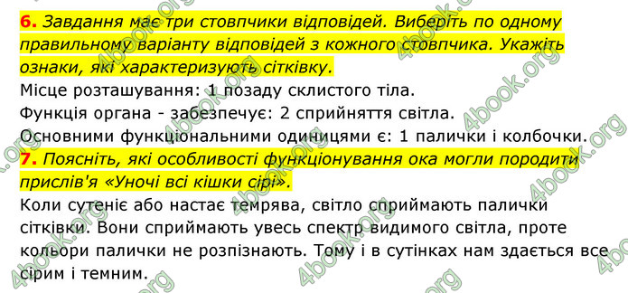 ГДЗ Зошит Біологія 8 клас Задорожний 2021