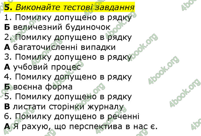 ГДЗ Українська мова 10 клас Авраменко