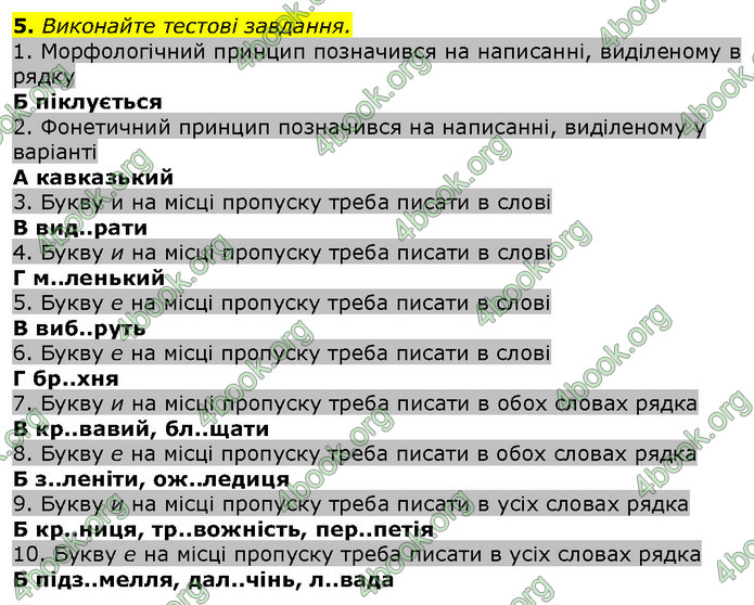 ГДЗ Українська мова 10 клас Авраменко