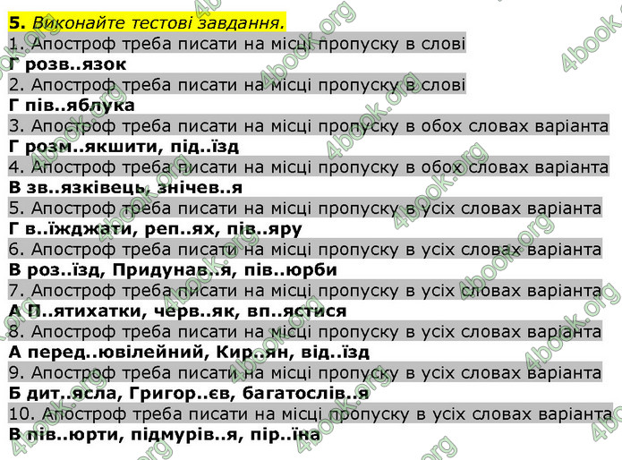 ГДЗ Українська мова 10 клас Авраменко