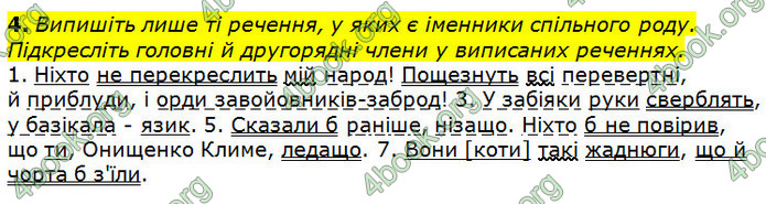 ГДЗ Українська мова 10 клас Авраменко