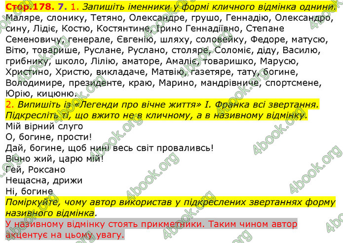 ГДЗ Українська мова 10 клас Авраменко