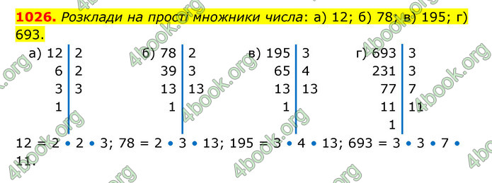 ГДЗ Математика 6 клас Бевз (1 та 2 частина)