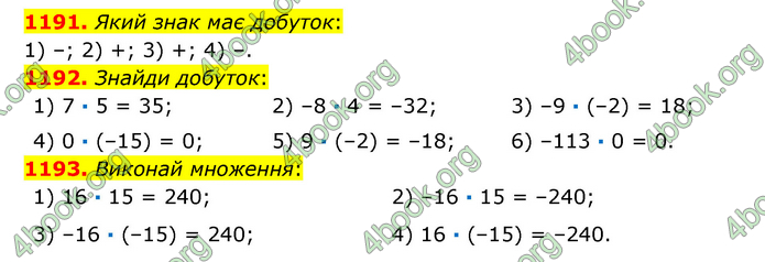 ГДЗ Математика 6 клас Істер 1, 2 частина (2023)