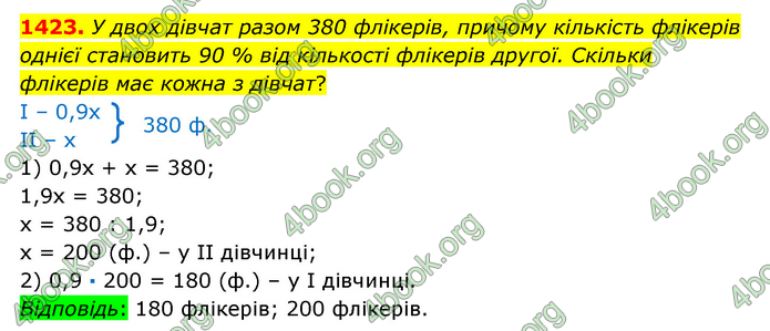 ГДЗ Математика 6 клас Істер 1, 2 частина (2023)