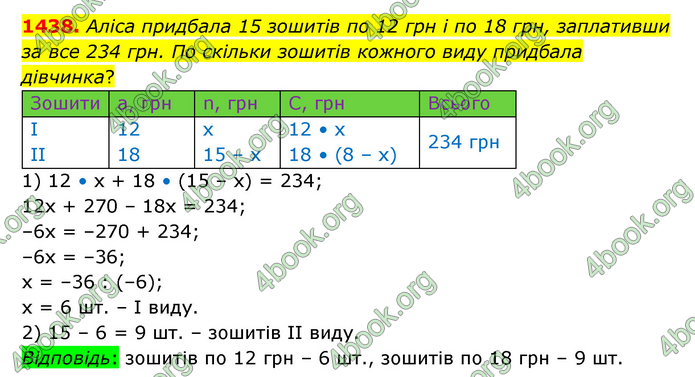 ГДЗ Математика 6 клас Істер 1, 2 частина (2023)