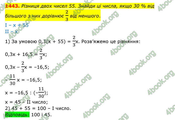 ГДЗ Математика 6 клас Істер 1, 2 частина (2023)